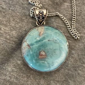 Larimar pendant